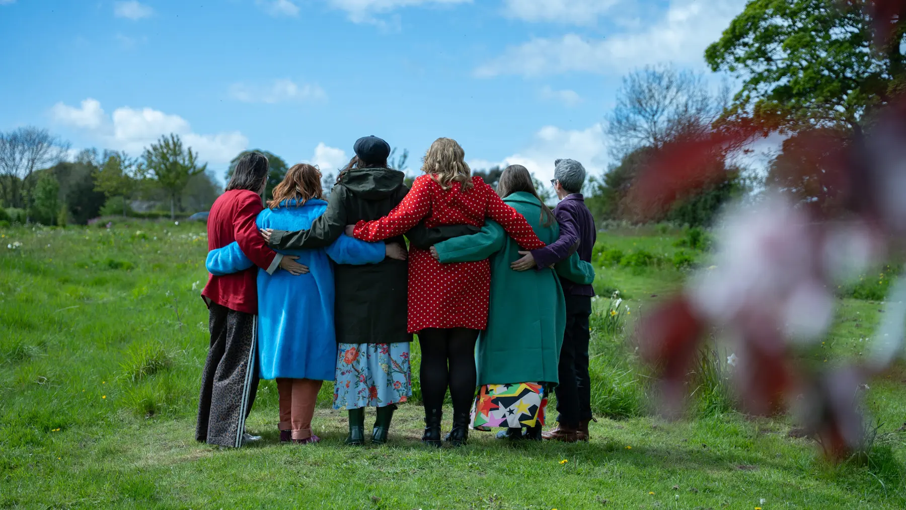 Community brand photography outdoors
