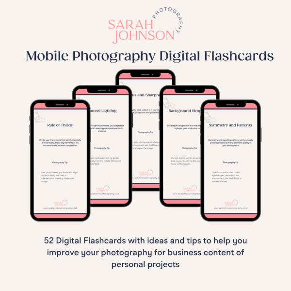 Mobile Photography Digital Flashcards