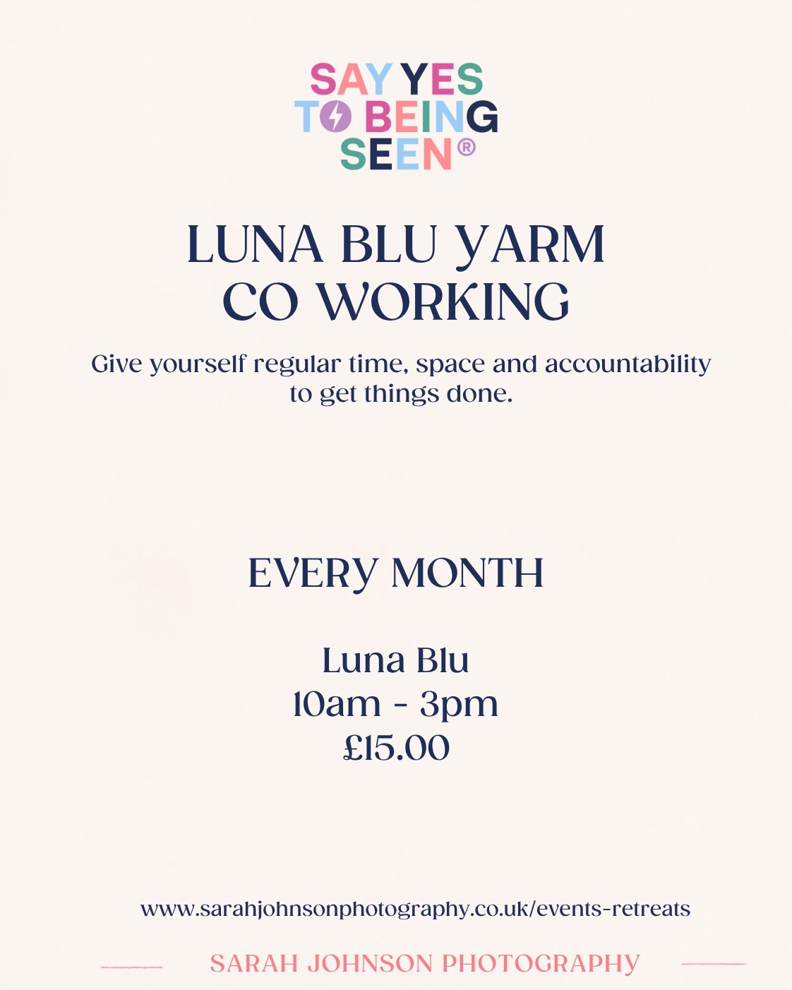 Co Working at Luna Blu Yarm 17.06.26