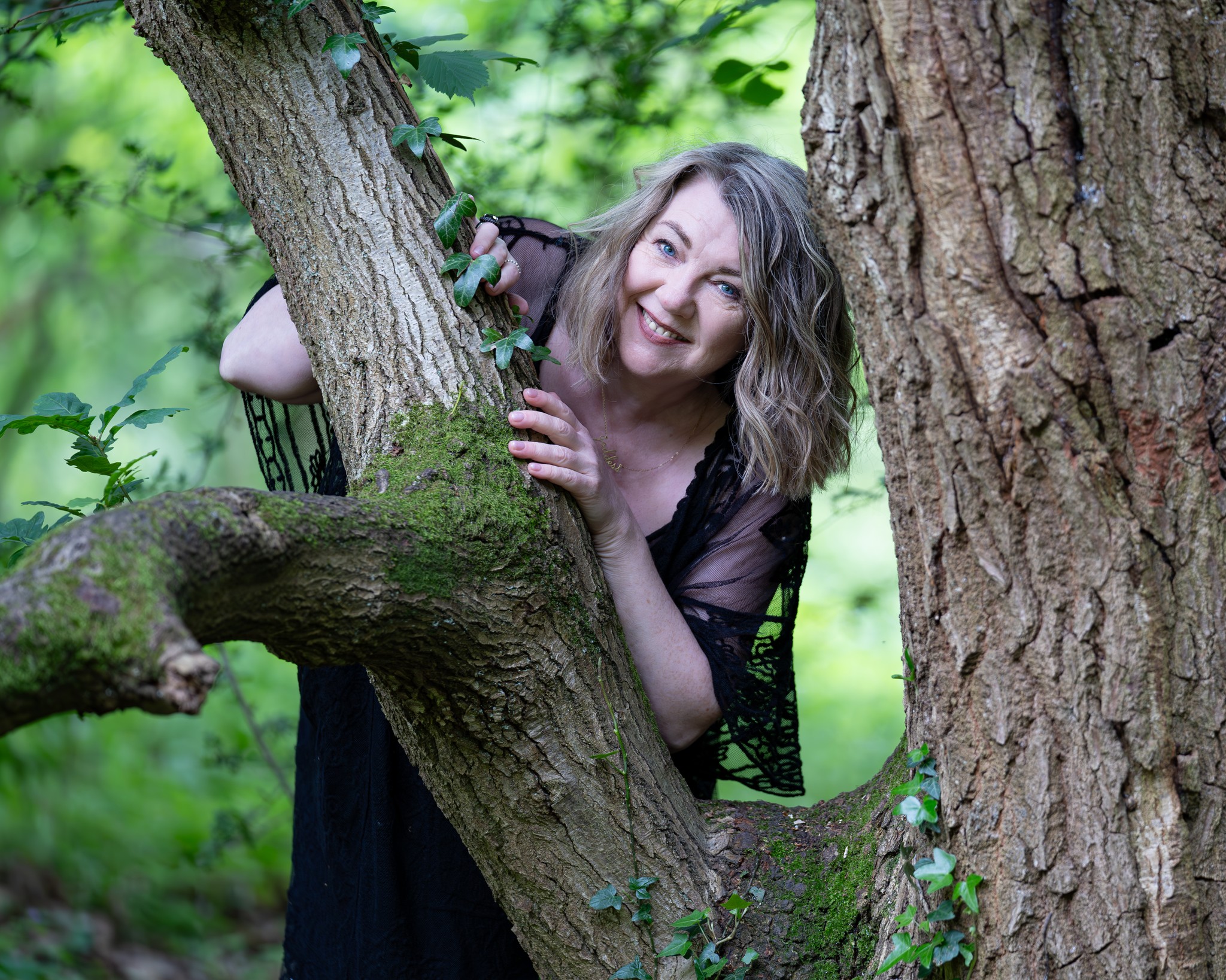 Holistic business owner photographed outdoors